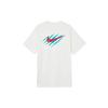 Nike Ja Morant Comfortable Soft Knitted Fashion Short Sleeve T-Shirt Men Tops White HV1691-100