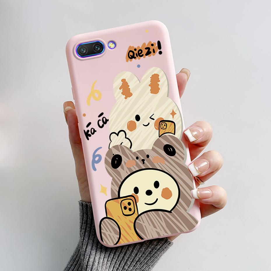 For Huawei Honor 10 Case COL-L29 Silicone Soft Panda Cover For Huawei Honor 10 Phone Case On Huawei Honor 10 Back Cover Bumper
