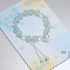 Mori Style Mermaid Crystal Bracelet - Sweet, Versatile Design for Women, Students, and Best Friends.