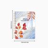 Index Tags 2026 Planner Notebook Spiral Binding Simple Design Coil Diary Book Clock In Function A5 Size Spiral Notebook