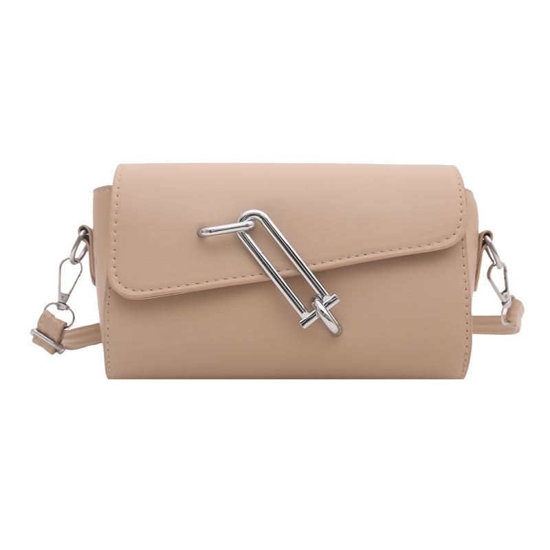 Borsa Piccola Quadrata, Elegante e Semplice nel Design, con Una Singola Tracolla per il Trasporto.