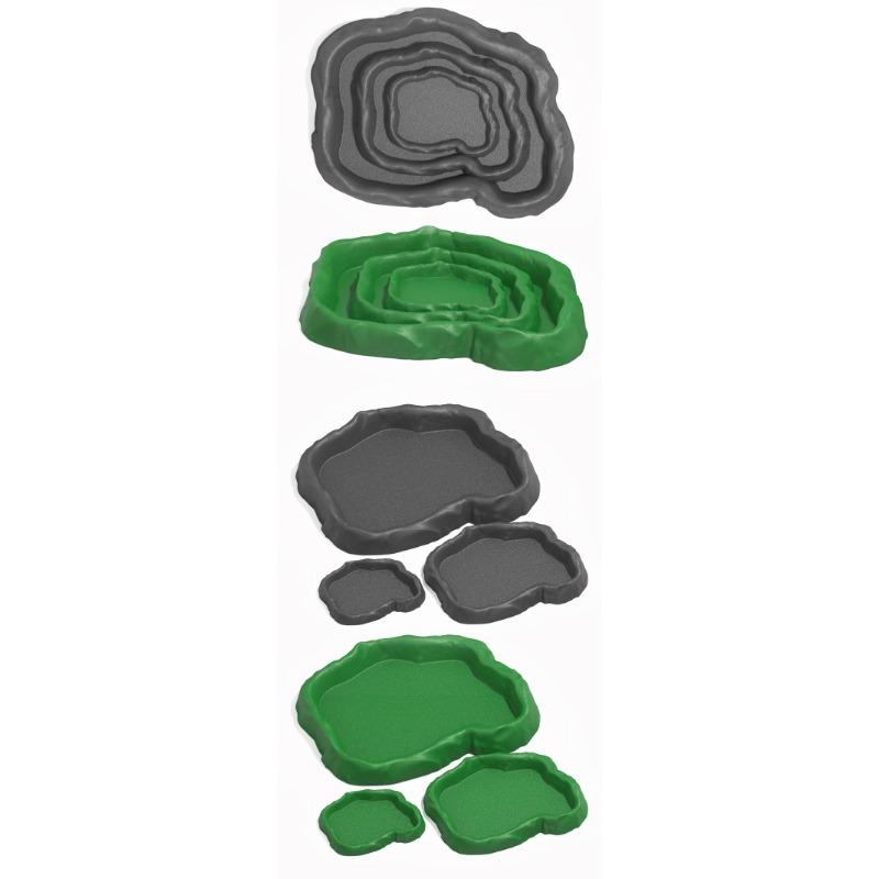 Lizard Mane Lion Imitation Rock Plastic Horned Frog Pet Snake Bath Basin Water Basin Climbing Pet Food Basin