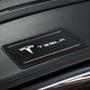 1Pcs Car Emblem Anti Slip Pad Phone Holder Non-Slip Mat Car Stlying For Tesla Model 3 Model X S 2016-2023  Model Y Decals TM3 TMX