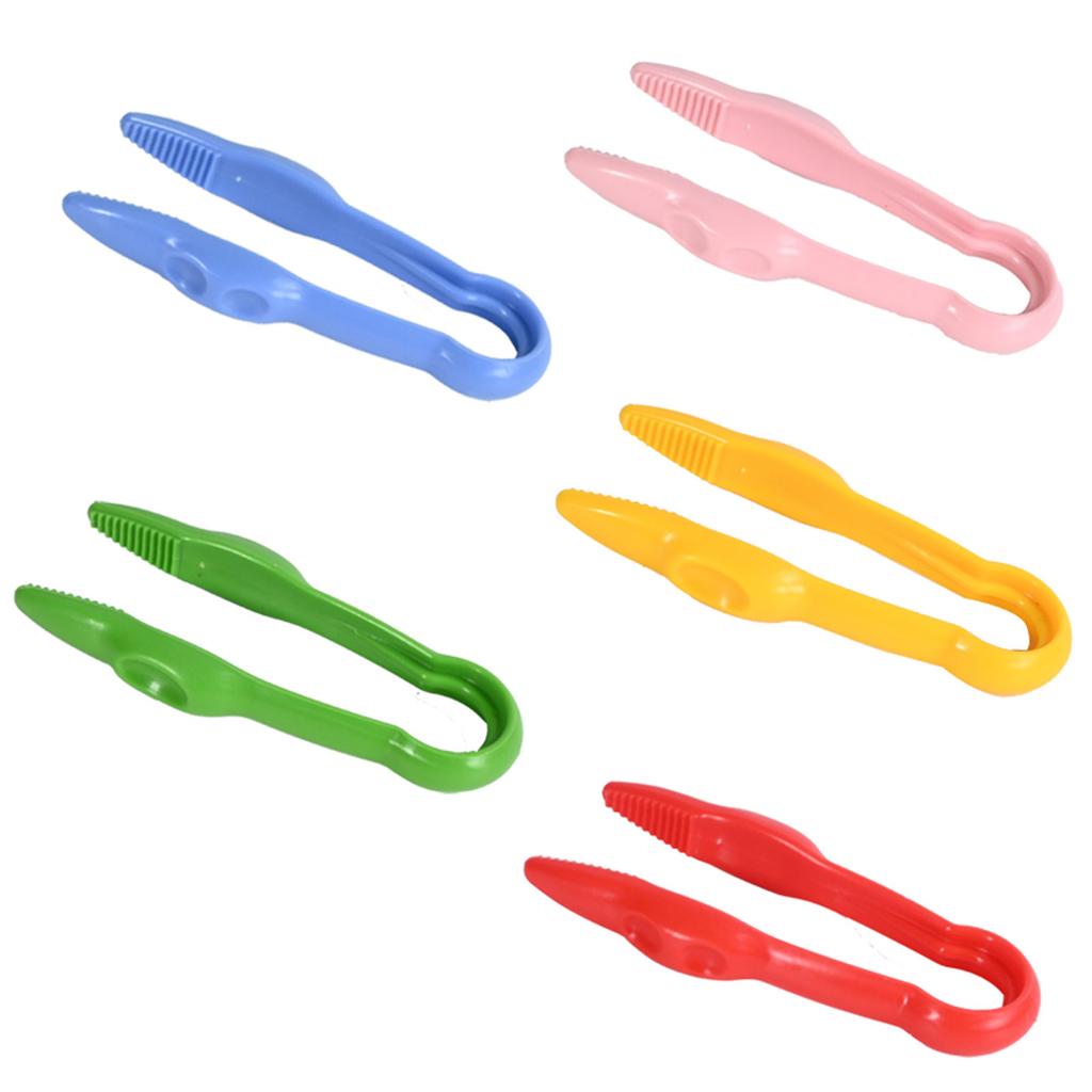Color Recognition Classification Of Children'S Colored Tweezers, Montessori Teaching Aids, Fine Motor Tweezers, Observation Clip