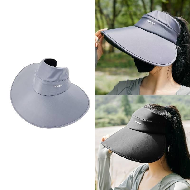 Chic Summer Sun Protection Hat For Women With Open Top And Fast Drying Fabric Technology