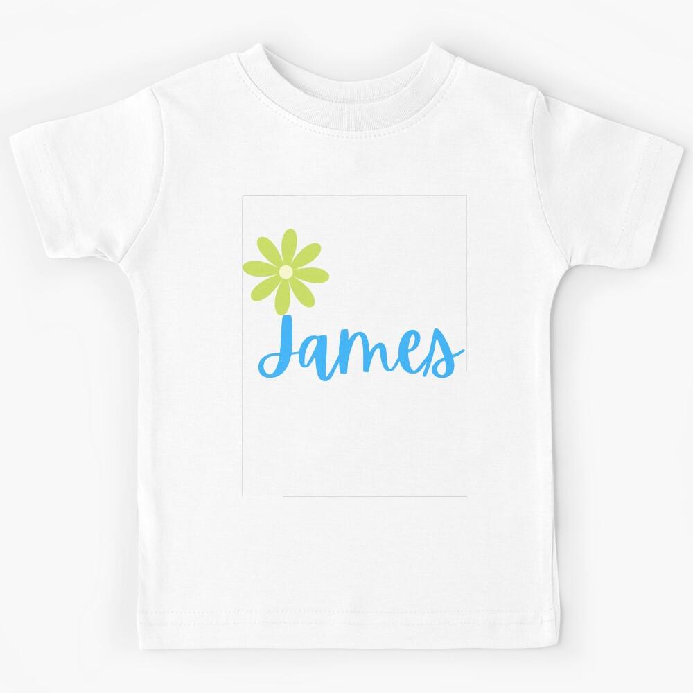 James booth, name of James Kids T-Shirt 130