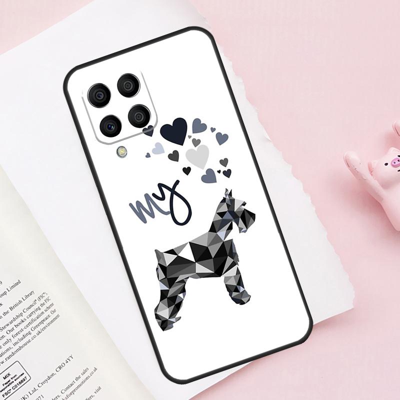 

Schnauzer Puppy Dog Art Case For Samsung Galaxy M16 M36 M56 M21 M20 M23 M31 M11 M54 M14 M34 M13 M52 M32 M12 M15 M55 Samsung M31