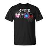 Spider Mama Groovy Mama Matching Family T-Shirt