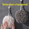 Japanese Style Quick-Dry Chenille Hand Towel – Absorbent Hanging Towel for Kitchen & Bathroom