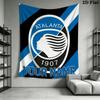 Custom Name Atalanta BC Wall Tapestry Aesthetic Wall Hanging Printed Fabric Blanket Decorative Tapestries for Bedroom Living Room Home Decor