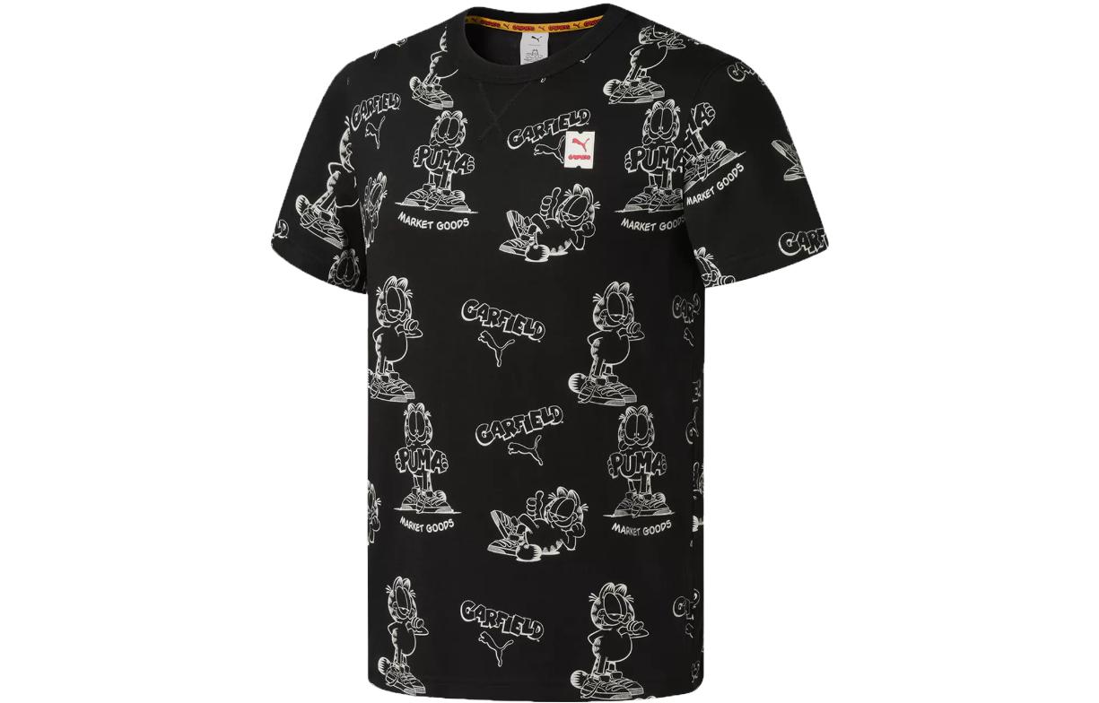 PUMA x Garfield T Shirt Men s Black 534434-01 XS