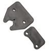 Front Sun Visor Clips High Strength Sun Visor Fastener Clamp Kit Replacement for Dodge Ram 1500 2019‑2022