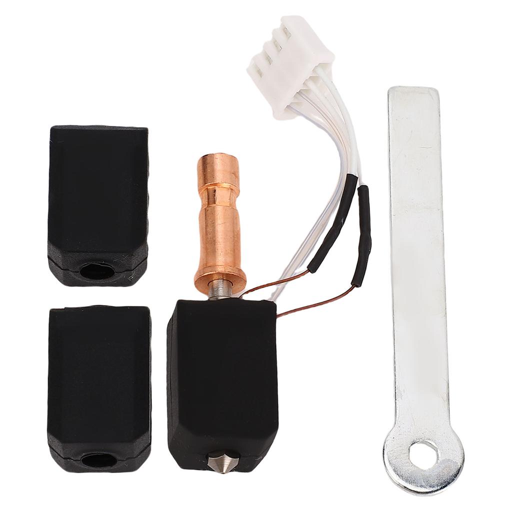 3D Printer Hot End Kit Replacement for Kobra S1 Hardened Steel Nozzle Ceramic Assembled Print Head Hot End Kit with 2