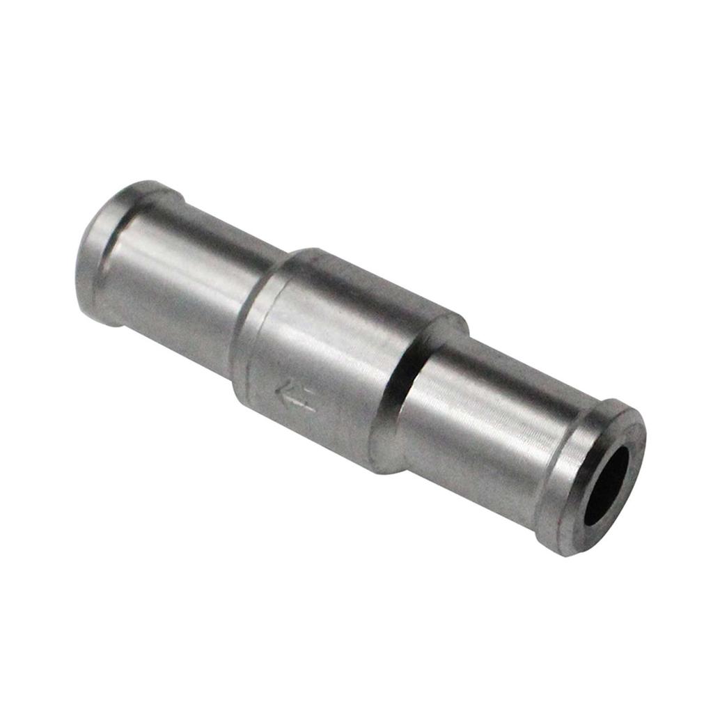 12mm Inline One Way Non Return Check Valve Fuel Water Gas Air Vacuum Aluminum Valve