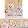 Lina Teddy Bear Plush Toy Colorful Soft Pp Cotton Stuffed Animal Gifts