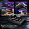 Wired RGB 2 Key USB Custom Programming Macro Mini Handy Mechanical Keyboard Photoshop Hot Swappable Gaming Keyboard Copy Paste
