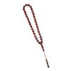 Handmade Middle Eastern 33-Bead Tasbih: Polygon Prayer Beads Jewelry