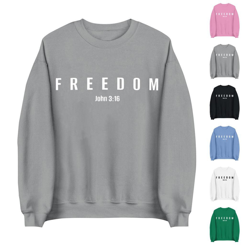 Women's Oversized Long Sleeve Crewneck Sweatshirt Casual Loose-Fitting Drawstring