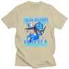 Tralalero Tralala Hai Meme T-Shirt Unisex Kurzarm T-Shirts Sommer Lässig Grafik-T-Shirt Baumwolle Locker Übergröße Kleidung