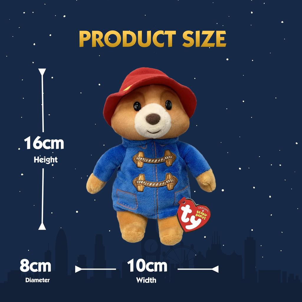 Ty Beanie Boos Paddington Bear Plush Toy