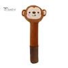 Ciocan de masaj în formă de animal din desene animate manual mâner lung ciocan de pluș moale băț spate umăr batai gâtului masaj cu punct de acupunct ciocan de masaj