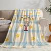 Anime Charlie und Lola Überwurf Kinderfreundliche Flanell-Kuscheldecke Weich Warm Antistatisch Waschbar Ganzjahres