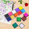 Ink Pads Colorful Oil Finger Painting Water-based Inkpad Rubber Art Craft Stamps Printing Mud DIY Decoration Handcrafted