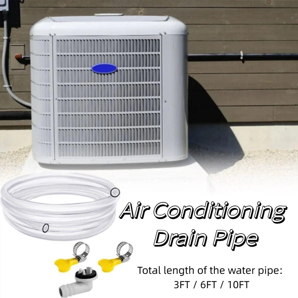Split Casement Air Conditioner Drain Hose Drainage Set Extension Hose Air Conditioner Drain