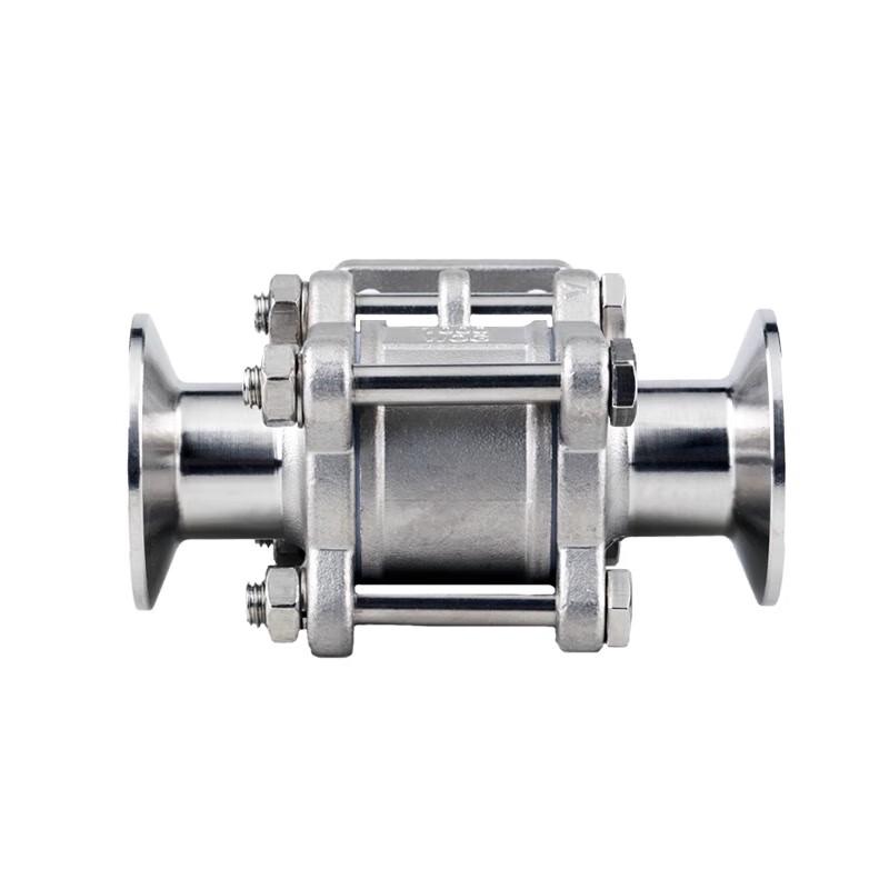 Sanling Sanitary High Platform 3-Piece Clamp Ball Valve