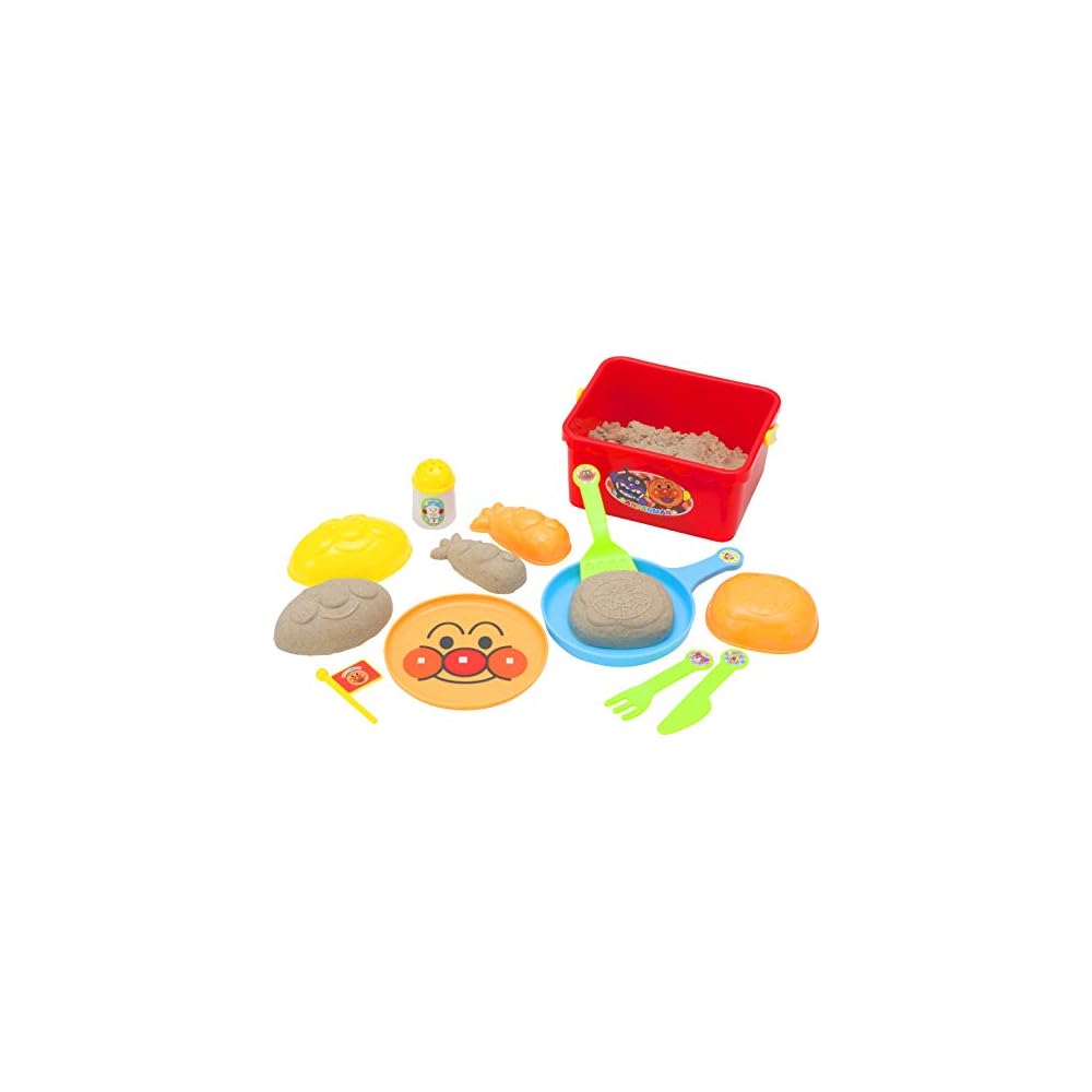 

Agatsuma Anpanman Sand Play Cooking Set with Accessories for Kids