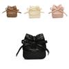 Girls Cartoon Butterfly Knot Pu Children Crossbody Shoulder Bag For Daily Use