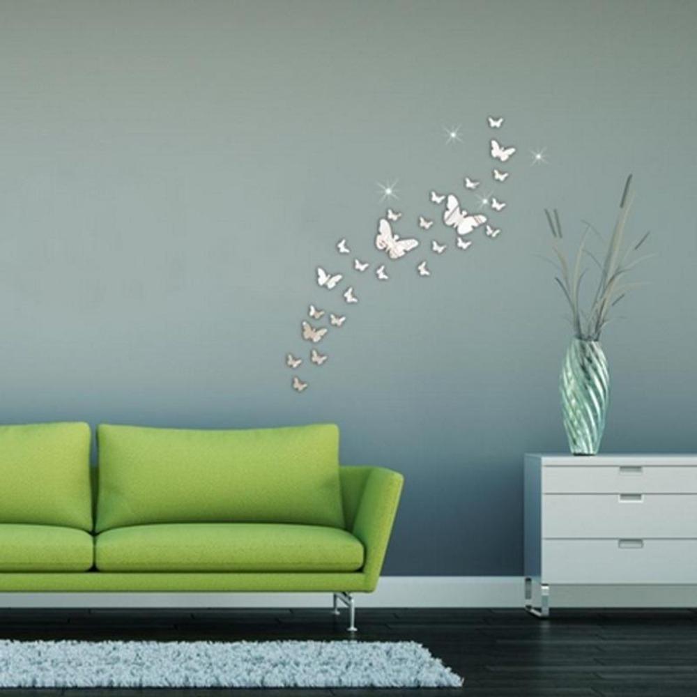 Mirror Decor In The Form of Butterflies