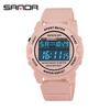 Sanda Unisex Multifunctional Electronic Sport Watch for Students