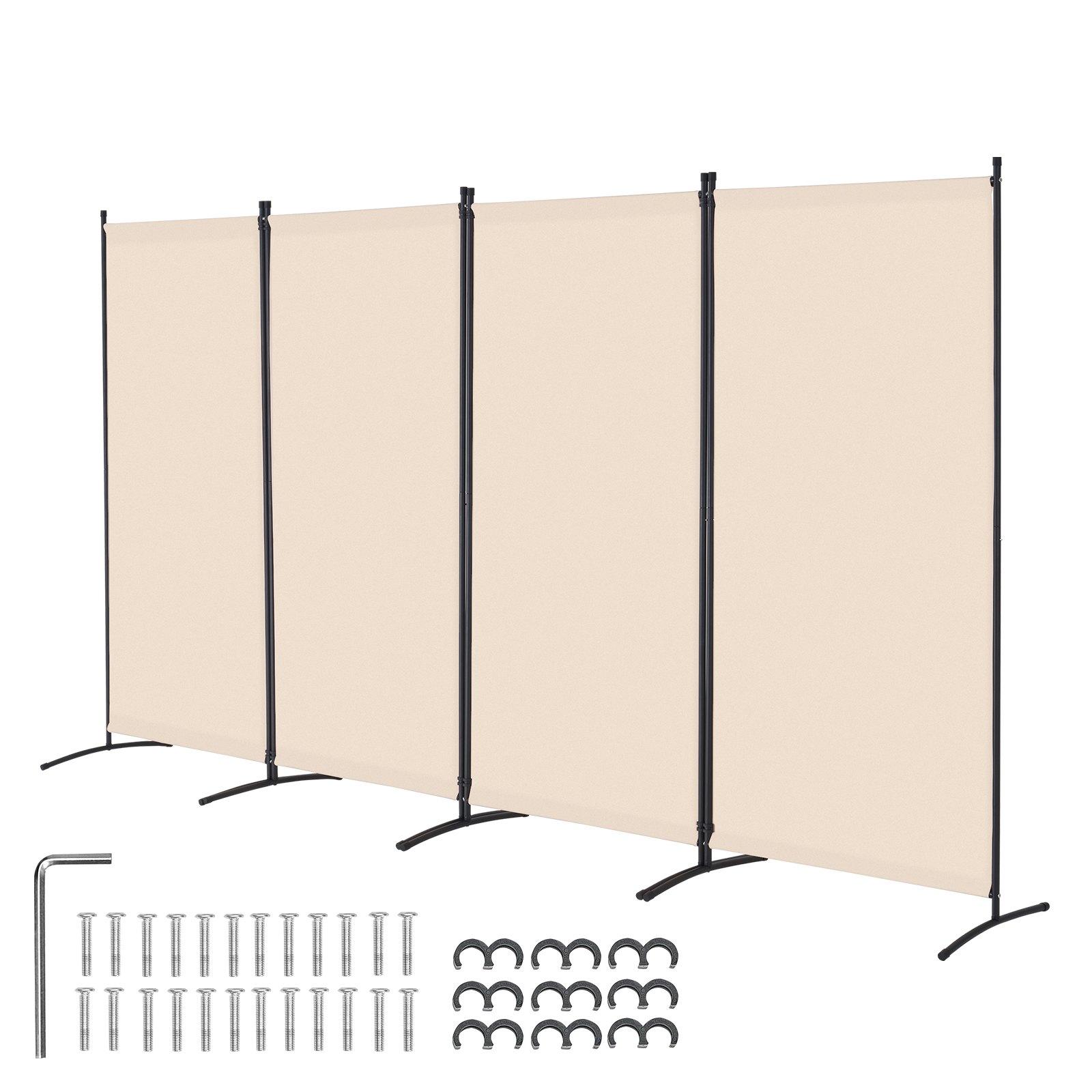VEVOR Room Divider, 4 Panels Room