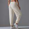 Women's High Elasticity Drawstring Yoga & Running Sweatpants – Breathable, Loose-Fit Cropped Sports Pants