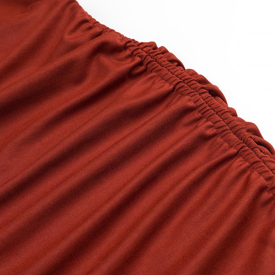 2025 Spring Women's Halter Pleated Sexy Backless Bodycon Dress