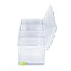 Ice Chilled Condiment Server Plastic Storage Cold Food Container Clear Sauce Caddy Serving Tray Container with Lid 4