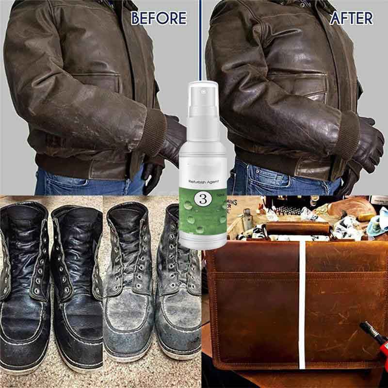 20ml Automotive Interior Leather Seats Plastic Maintenance Clean Detergent Refurbisher