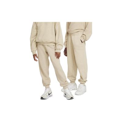 Icon Fleece Unifarben Bündchen Glattstrick Hose Kinder Unterteile Khaki DQ8882-250