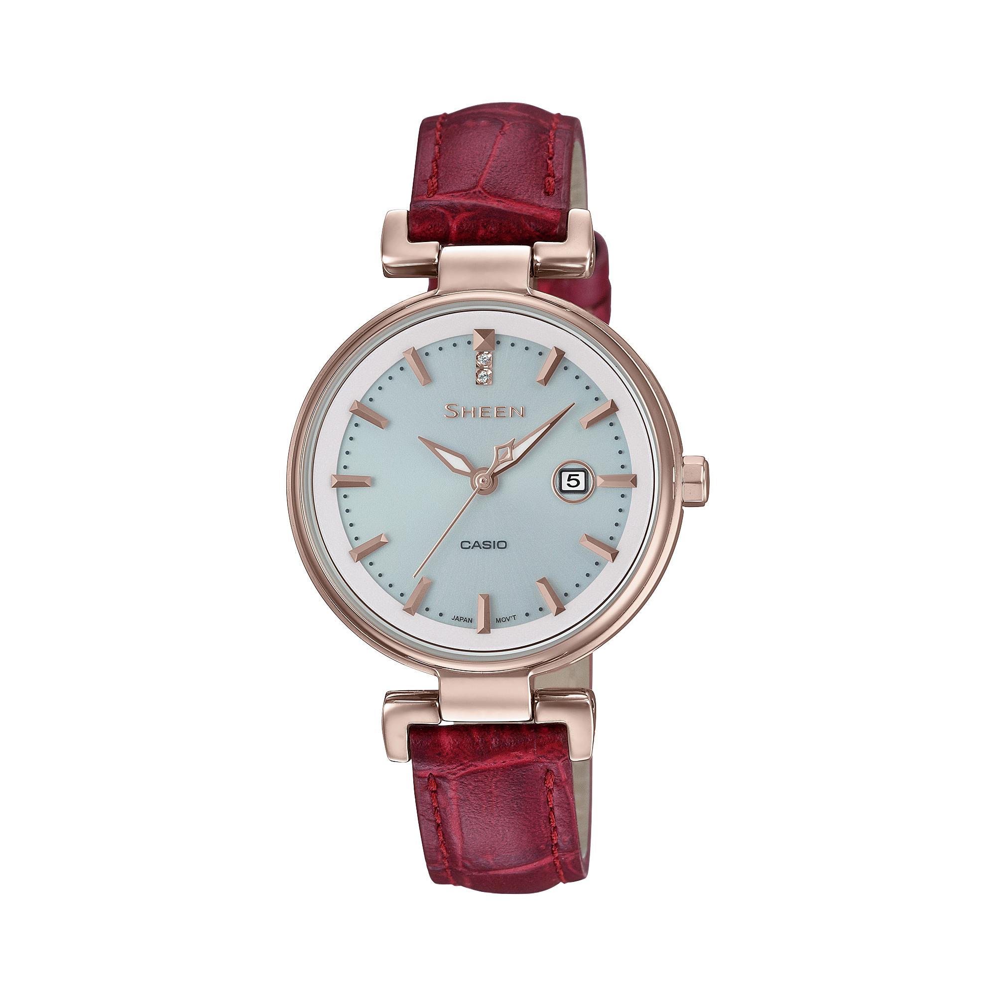 

Casio Sheen Women s Analog Quartz Watch SHS-4524CGL-7A