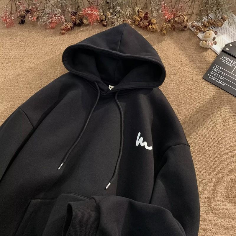 Men's Heavyweight Loose Fit Hoodie - Autumn/Winter 2024 American Style Sweatshirt Jacket, 250g