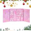 2025 Christmas Countdown Calendar Refillable Candy Holder 24-Day Empty Calendars to Fill gift box For Winter Holiday Xmas Box