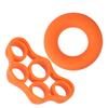 2Pcs Finger Trainer Hand Strengthener Stretcher Exerciser Silicone for Musician Guitarist