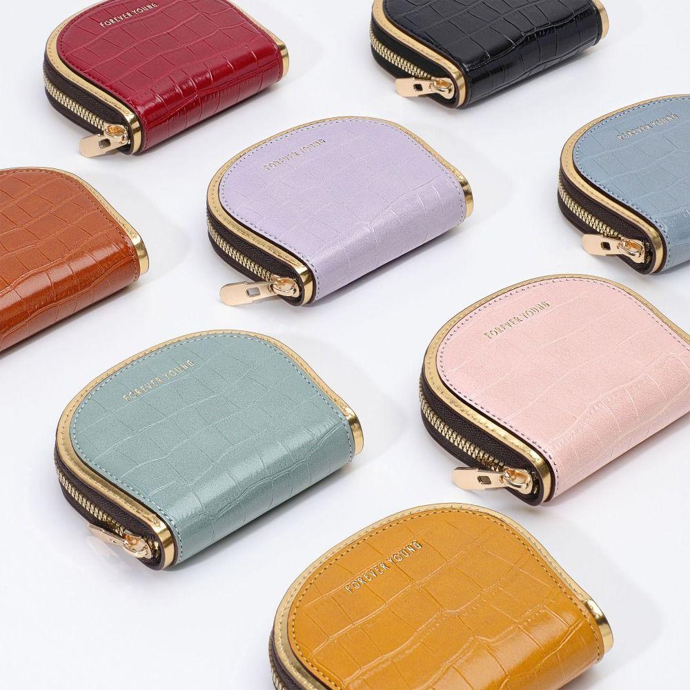 

Zipper Multi Slot Card Holder Large Capacity Card Protect Case Simple Business Card Holder Travel зелёный