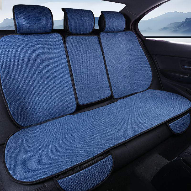 

2025 Універсальна лляна подушка на автомобільне сидіння, дихаюча та нековзна, підходить для будь-якої пори року та статі.