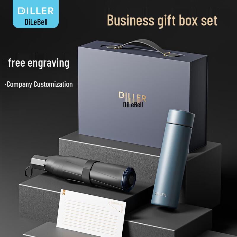 Dileber Stainless Steel Thermos Cup Gift Set