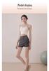 2025 Women's High Waist Tummy Control Butt Lifting Sports Shorts - Plus Size Summer Yoga Fitness Skirt