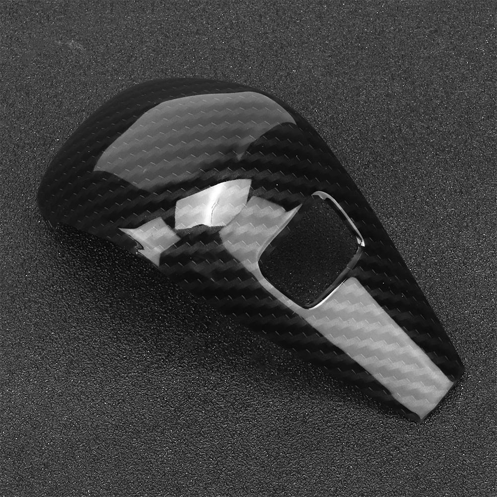 Carbon Fiber Style Shift Knob Cover Trim Fits for 3 Series G20 2020