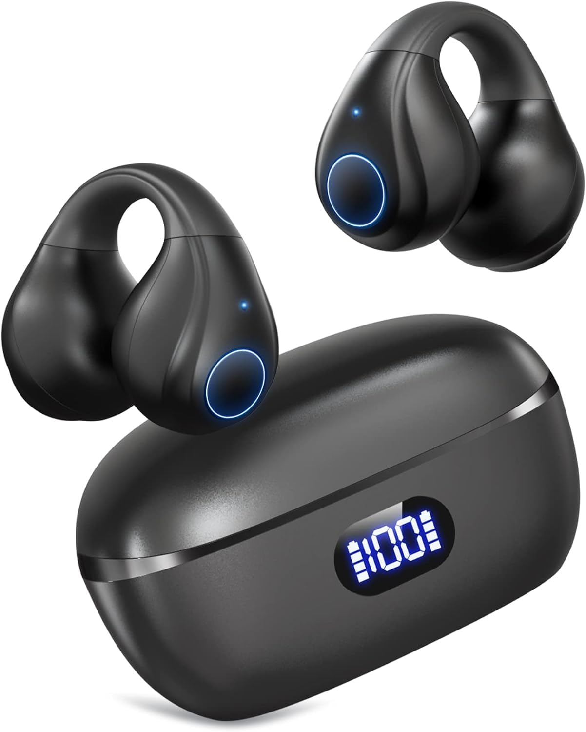 

Универсальные наушники-манжеты Bluetooth беспроводные открытые костные звукопроводящие физические цифровые светодиодные быстрые наушники X8DFJFUJSL23, вкладыши,