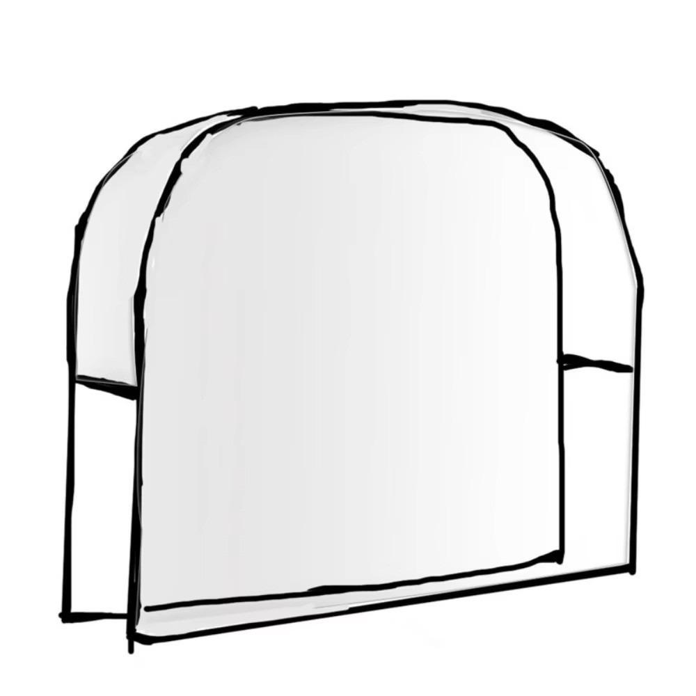 PVC Salon Chair Cover Clear Barber Chair Back Covers Universal Chair Back Covers Protector Covers